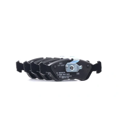 Bilde av BOSCH 0 986 491 900 Bremseklosser Low Metallic med kolbleklips OPEL: Omega A Sedan, Vectra Calibra A, DAEWOO: Lanos Sedan