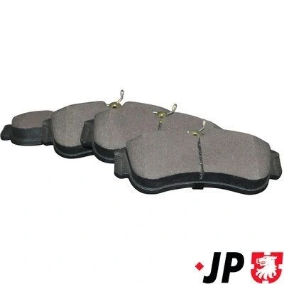 Bilde av JP GROUP 4063600110 Bremseklosser framaksel ekskl. slitasjevarselkontakt NISSAN: Almera II Hatchback, Primera Hatchback