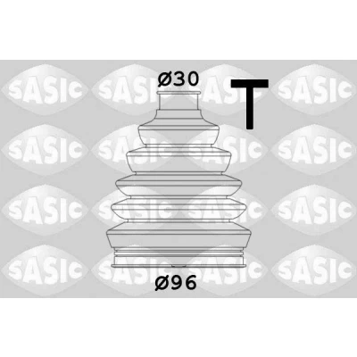 Bilde av SASIC 1906071 Drivakselmansjett framaksel, hjulside Termoplast AUDI: A4 B8 Allroad, Q5, Avant