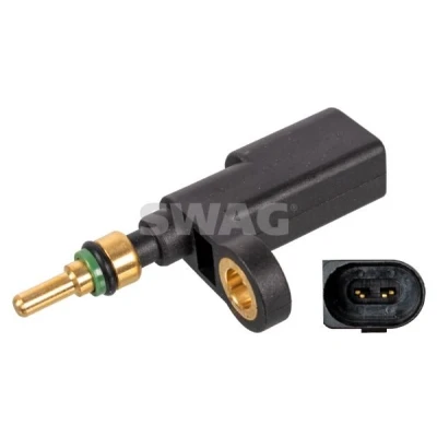 Bilde av SWAG 30 10 6571 Kjølevæsketemperatursensor svart VOLKSWAGEN: Polo V Hatchback, Golf 7 Variant, Caddy 3, SKODA: Octavia 2 Combi