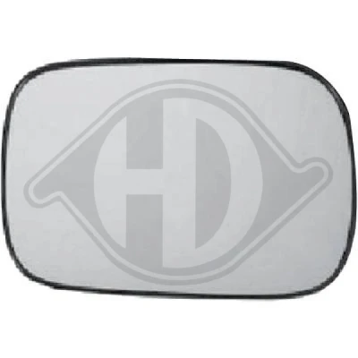 Bilde av DIEDERICHS 7685027 Speilglass venstre VOLVO: XC90 I, XC70 I Cross Country