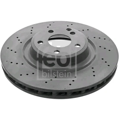 Bilde av FEBI BILSTEIN 44008 Bremseskiver framaksel 344 32 5 112 perforert / ventilert belagt høy karbon MERCEDES BENZ: E Klasse T modell, Sedan