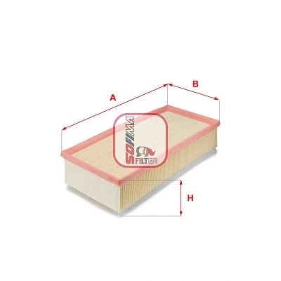 Bilde av SOFIMA S 0333 A Luftfilter 85 147 340 Filterinnsats PEUGEOT: Expert II Tepee, Van, 807, FIAT: Scudo II, CITROËN: Jumpy MPV