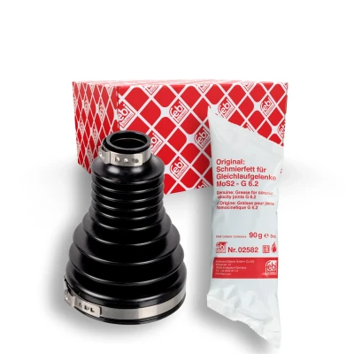 Bilde av FEBI BILSTEIN 173044 Drivakselmansjett girkassesiden, framaksel venstre, høyre Termoplast BMW: 5 Touring, Sedan