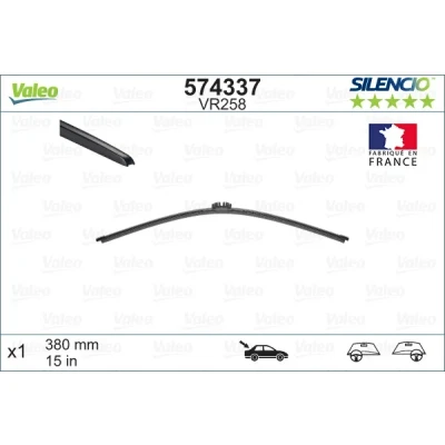 Bilde av Vindusvisker Valeo Silencio X.trm, Rear 574337 380mm bak Rammeløs VOLVO: XC60 I, XC90 BMW: X5
