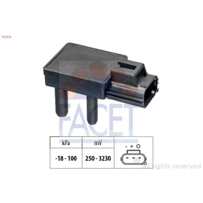 Bilde av Sensor, avgasstrykk FACET 10.3332