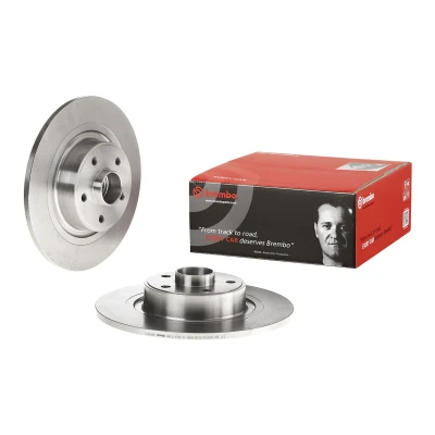 Bilde av BREMBO 08.A239.37 Bremseskiver 300 11 5 fullt ut med skruer, hjullagersett, ABS senorring RENAULT: ESPACE 4