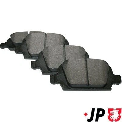 Bilde av JP GROUP 1263700510 Bremseklosser bakaksel med akustisk slitasjevarsel OPEL: Corsa C Hatchback