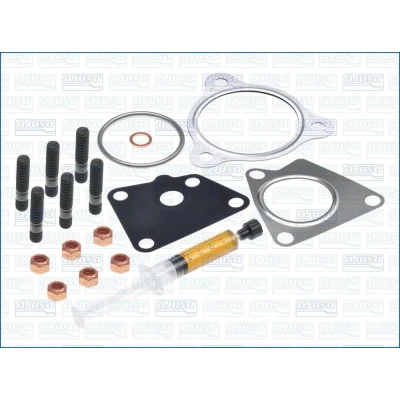 Bilde av AJUSA JTC11493 Monteringssett, lader with studs, syringe oil med tetning montageanvisning AUDI: A4 B7 Avant, A6 C6 Allroad