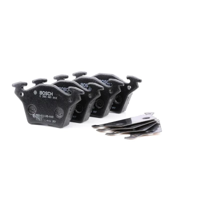 Bilde av BOSCH 0 986 460 002 Bremseklosser Low Metallic med antihyle blikk MERCEDES BENZ: Vito Minibuss, V Klasse, Van