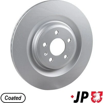 Bilde av JP GROUP 1163208400 Bremseskiver bakaksel 356 22 5 innvendig ventilert belagt AUDI: A6 C7 Avant, A8 D4, A7 Sportback