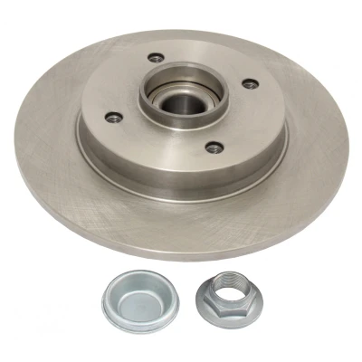 Bilde av MAPCO 15342 Bremseskiver bakaksel 249 9 4 108 fullt ut med ABS senorring, hjullager PEUGEOT: 2008 Stasjonsvogn, 207 Hatchback, 307 SW