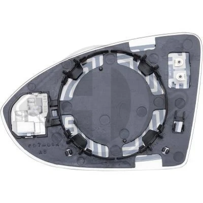 Bilde av DIEDERICHS 2216328 Speilglass, ytterspeil VOLKSWAGEN: Golf 7