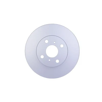 Bilde av HELLA PRO 8DD 355 108 881 Bremseskiver 255 20 04/06 100 innvendig ventilert belagt uten hjulfestebolt, hjulnav TOYOTA: Yaris I Hatchback
