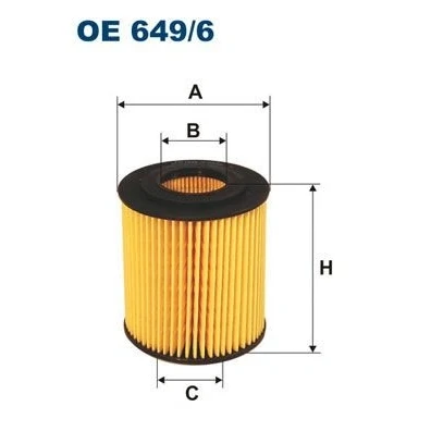 Bilde av Oljefilter, bmw, 11 42 7 501 676, 508 969, 619 232, 319