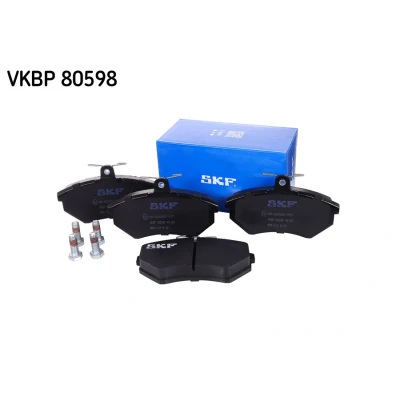 Bilde av SKF VKBP 80598 Bremseklosser ikke klargjort for slitasjeindikator VOLKSWAGEN: GOLF 3, Caddy 2 Kastenwagen, Passat B3/B4 Stasjonsvogn
