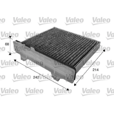 Bilde av VALEO CLIMFILTER PROTECT 715622 Kupéfilter Karbonfilter 242 214 68 MITSUBISHI: PAJERO 4, 3
