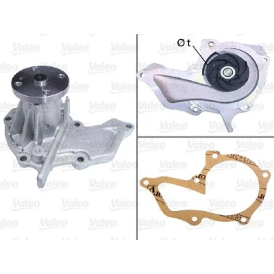 Bilde av VALEO 506472 Vannpumpe uten reimskive med tetning deksel FORD: Focus Mk1 Hatchback, Stasjonsvogn, 2 Kombi