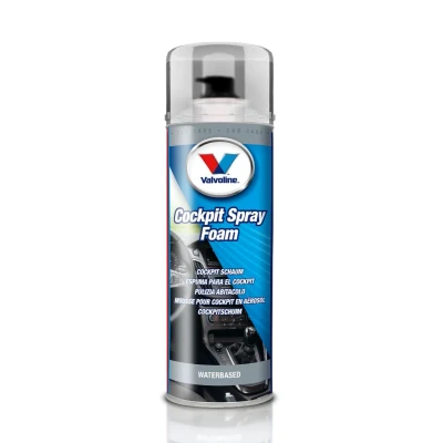 Bilde av Valvoline Cockpit spray Foam 887083 Kunststoff rengjøringsmiddel 500 tyktflytende