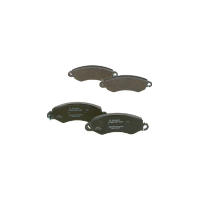 Bilde av BOSCH 0 986 494 300 Bremseklosser Low Metallic med akustisk slitasjevarsel antihyle blikk