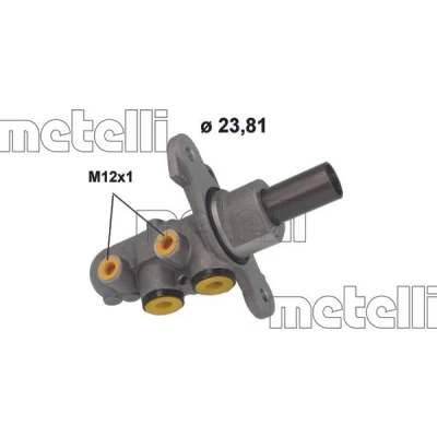 Bilde av METELLI 05 1220 Hovedsylinder 23,81 Aluminium