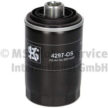 Bilde av KOLBENSCHMIDT 50014297 Oljefilter M27 x 1,5 Påskruingsfilter VOLKSWAGEN: Transporter 5, GOLF 6, Multivan 5 (7HM, AUDI: A4 B8 Avant, A6 C7 Q5