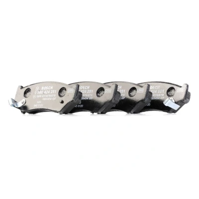 Bilde av BOSCH 0 986 424 251 Bremseklosser Low Metallic med akustisk slitasjevarsel SUZUKI: GRAND VITARA 1 SUV, Cabriolet, Jimny SUV