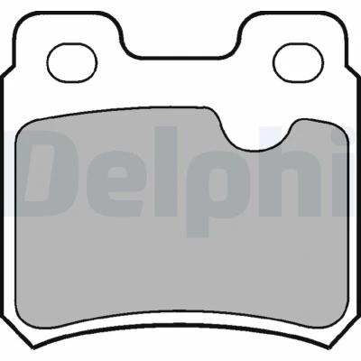 Bilde av Bremseklosser sett, Bakaksel, opel,saab,vauxhall, 1605693, 1605728, 1605729, 1605875, 1605877, 1605879, 4467072, 90278133, 90297537, 904