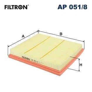 Bilde av FILTRON AP 051/8 Luftfilter 38 250 255 Filterinnsats OPEL: Astra J Hatchback, Sports Tourer, Classic Caravan