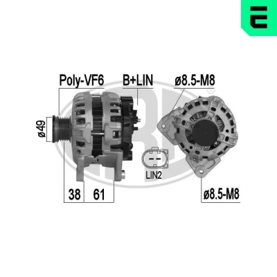 Bilde av Dynamo, seat mii, skoda citigo, vw up!, 049 030 23D, 04C 903 023 DX
