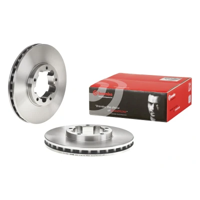 Bilde av BREMBO 09.B410.10 Bremseskiver 276 28 5 innvendig ventilert RENAULT TRUCKS: Maxity