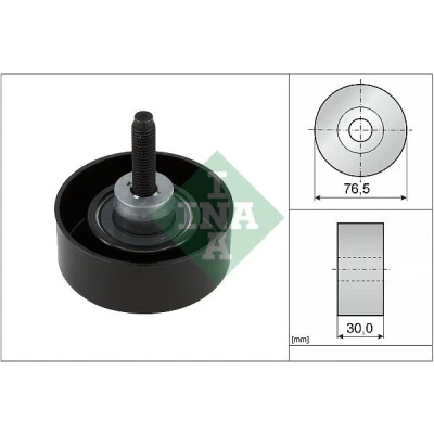 Bilde av INA 532 0458 10 Styrerulle FORD: MONDEO 4 Turnier, S Max Mk1, Focus 2 Kombi
