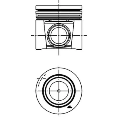 Bilde av Stempel, fiat ducato buss, flak/chassi, skåp, iveco daily flak/chassi v, vi, skåp vi