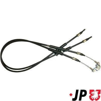 Bilde av JP GROUP 1270302800 Bremsekabel bak, senter 1252/1060x2 Trommelbrems OPEL: Zafira A, Astra G CC