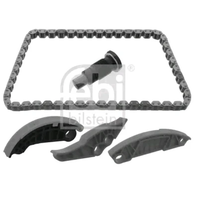 Bilde av FEBI BILSTEIN 49548 Registerkjedesett Tannkjede, kjede lukket AUDI: A8 D4, A1 Hatchback, A4 B8 Sedan, VOLKSWAGEN: Scirocco III, Polo V Hatchback