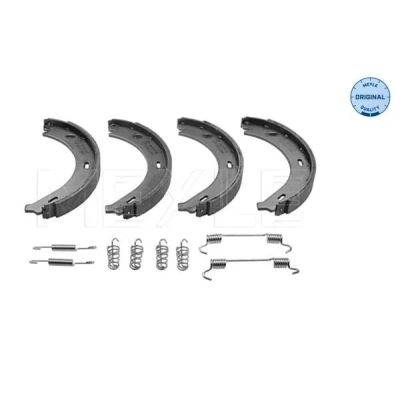 Bilde av MEYLE 014 042 0602/S Handbromsbackar bakaksel ORIGINAL Quality med fjær MERCEDES BENZ: Vito Minibuss
