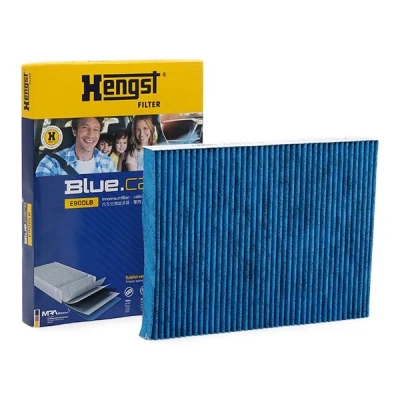 Bilde av HENGST FILTER E900LB Kupéfilter med antibakteriell effekt 280 207 25 VOLKSWAGEN: Passat B5 GP Stasjonsvogn, Golf 4, Sedan, AUDI: TT Coupé
