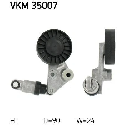 Bilde av SKF VKM 35007 Strammerull SAAB: 9 3 Sedan, 5 Stasjonsvogn, OPEL: Vectra C Caravan, Omega B Sedan