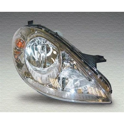 Bilde av MAGNETI MARELLI 710301197201 Frontlykter venstre PY21W, W5W, H7/H7 Halogen med blinklys for høyrekjøring uten motor høydejustering hovedlys
