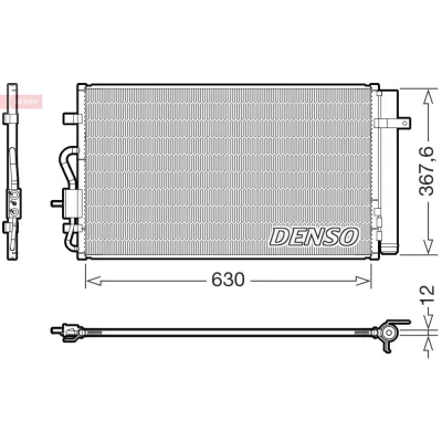 Bilde av DENSO DCN20050 Kondensator 630
