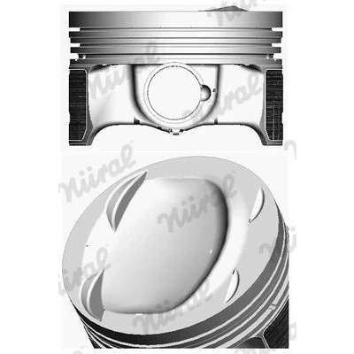 Bilde av NÜRAL 87 429900 00 Motorstempel 76,5 Elastoval VOLKSWAGEN: GOLF 6, Scirocco III
