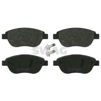 Bilde av SWAG 62 91 6422 Bremseklosser framaksel ekskl. slitasjevarselkontakt med skruesett PEUGEOT: 207 Hatchback, 307 Stasjonsvogn, SW