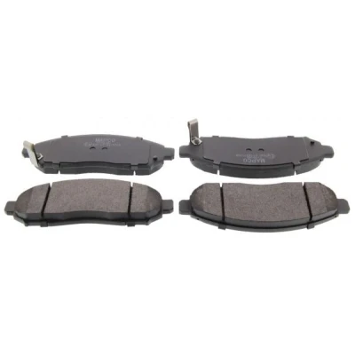 Bilde av MAPCO 6868 Bremseklosser framaksel med antihyle blikk NISSAN: Pathfinder 3, NP300 Navara Pick up, Flatvogn lastebil / Chassis