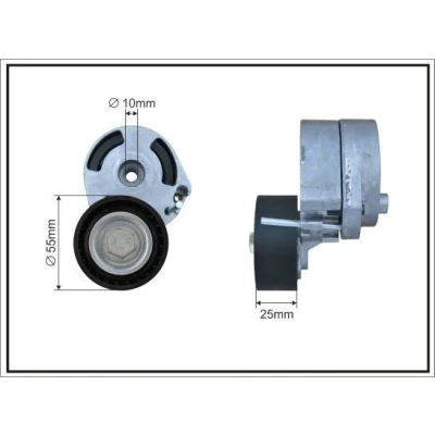 Bilde av CAFFARO 104600SP Spennarm, kilerem med ribber