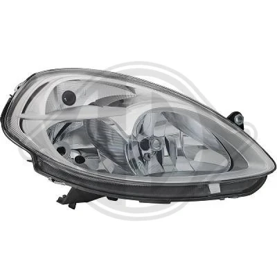 Bilde av DIEDERICHS 3213982 Frontlykter høyre H7, H7/H3, H3