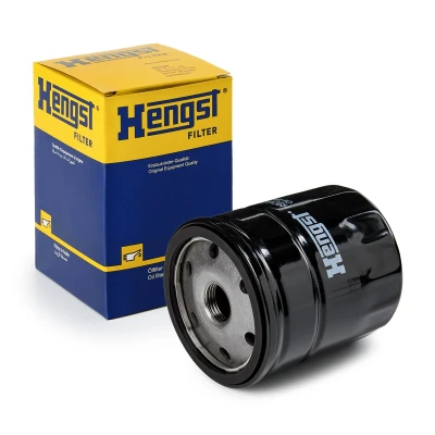 Bilde av HENGST FILTER H90W27 Oljefilter 3/4 16 UNF Påskruingsfilter FORD: S Max Mk1, MONDEO 4 Turnier, Focus 2, VOLVO: V70 3, V50, S80 II