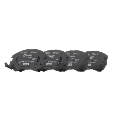 Bilde av BREMBO P 30 018X Bremseklosser med akustisk slitasjevarsel uten tilbehør HYUNDAI: ix20, Tucson, Coupe II, KIA: Sportage Optima / K5, Venga