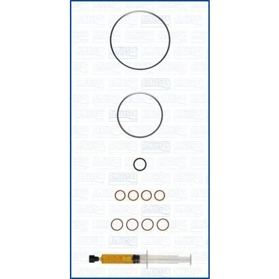 Bilde av AJUSA JTC12349 Monteringssett, lader with studs, syringe oil med tetning montageanvisning