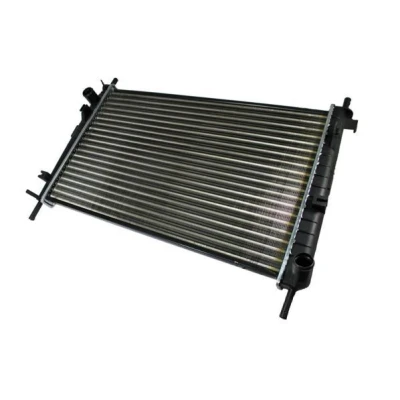 Bilde av THERMOTEC D7G005TT Radiator Aluminium, plast for kjøretøy med/uten klimaanlegg 396 618 23 Manuel girkasse Kjøleribber satt sammen mekanisk