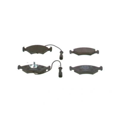 Bilde av BOSCH 0 986 466 403 Bremseklosser Low Metallic med integrert slitasjesensor kolbleklips FORD: Sierra Mk1 Hatchback